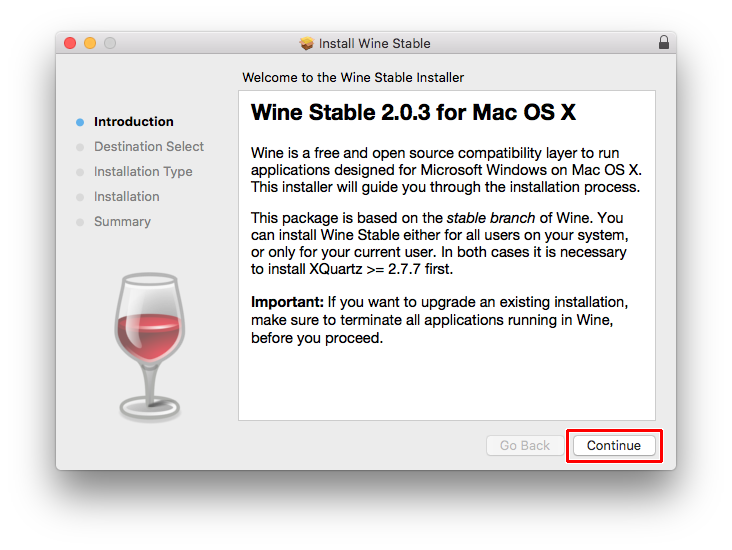 wine download for mac